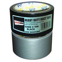 Gaffa Tape/Duct Tape in Black -50mmx10m length