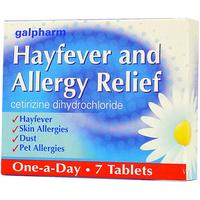 galpharm hayfever allergy relief tablets 7