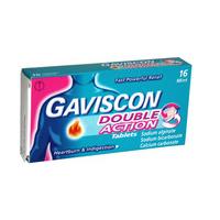 Gaviscon Double Action Tablets Mint 16