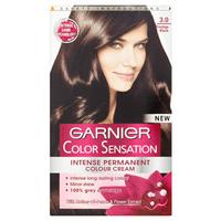 garnier color sensation intense permanent colour cream 3 prestige blac ...