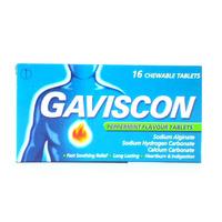 gaviscon peppermint 16 tablets