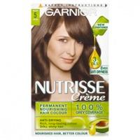Garnier Nutrisse Creme Permanent Nourishing Hair Colour Mocha 5 Brown