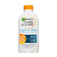 Garnier Ambre Solaire Light & Silky Protection Lotion SPF15