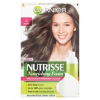 garnier nutrisse nourishing foam spectacular permanent colour 4 brown