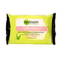 Garnier Youthful Radiance Face Wipes 25