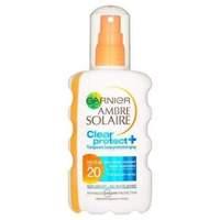 Garnier - Ambre Solaire - Clear Protect Spray Spf 20 - Water Resistant - 200 Ml.