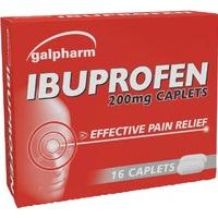 Galpharm Ibuprofen Tablets - 16 x 200mg