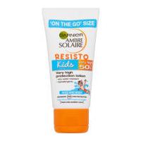 Garnier Ambre Solaire Kids Sensitive Sun Cream SPF 50+ 50ml Travel Size