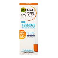 garnier ambre solaire sensitive face and neck sun cream spf 50 50ml