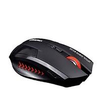 Gaming Wireless 2400DPI Mouse For PC Laptop Built-in Rechargeable Battery With Charging Cable