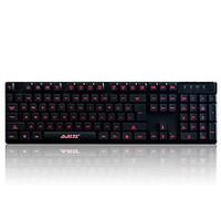 Gaming keyboard mechanical touch, 3-color backlight, 19key anti-ghosting A-Jazz Cyborg Soldier