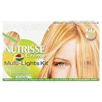 garnier cream multilights kit coloured light blonde hair blonde