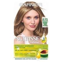 Garnier Nutrisse 8.13 Medium Beige Blonde Permanent Hair Dye, Blonde