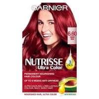 garnier nutrisse 660 fiery red permanent hair dye red