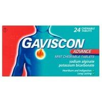 Gaviscon Advance Tablets Peppermint 24\'s