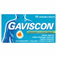 gaviscon peppermint tablets 250mg