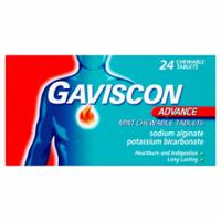 gaviscon peppermint tablets x 24