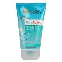garnier pure active anti blackhead deep pore wash 150ml