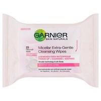 Garnier Micellar Extra-Gentle Cleansing Wipes 25 Wipes