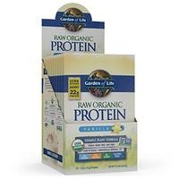 garden of life organic raw protein vanilla box 10 x 31g sachet