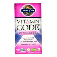 Garden of Life Vitamin Code 50 & Wiser Women - 120capsules