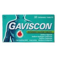 Gaviscon Peppermint Tablets 16 Tablets