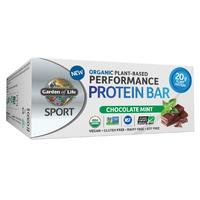 garden of life sport bar chocolate mint box 12 x 70g