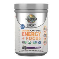 Garden of Life Sports Organics Pre Workout Energy Plus Focus Blackberry - 432g