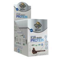 garden of life sport organic plant based protein chocolate sachet 12 x ...