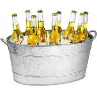 galvanised steel oval beverage tub