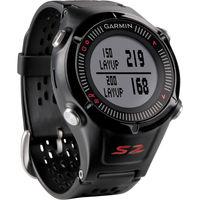 Garmin Approach S2 GPS Golf Watch (010-01139-01) - Black/Red