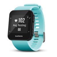 garmin forerunner 35 gps running watch with wrist based hrm frost blue