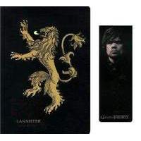 Game Of Thrones Notebook And Magnetic Bookmark Gift Set Lannister