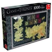 Game of Thrones Map of The Known World Jigsaw Puzzle 1000pcs Puzzle