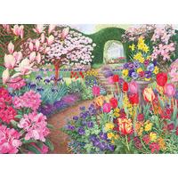 garden vistas no 1 springtime splendor 500 piece jigsaw puzzle