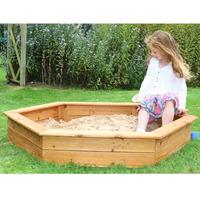 Garden Games 1.5m Hexagonal Sandbox