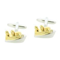 Gaventa Cufflinks Novelty Ship