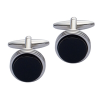 Gaventa Onyx Cufflink Black