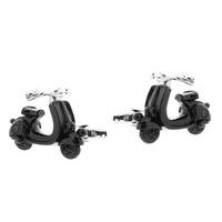 Gaventa Cufflinks Novelty Moped Black