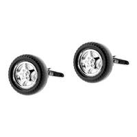 Gaventa Cufflinks Novelty Tyre Black