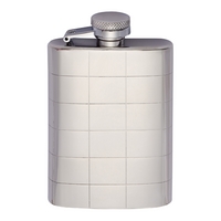 Gaventa Polished Check 3oz Flask