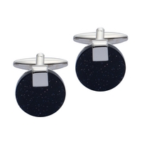 Gaventa Goldstone Cufflink Blue