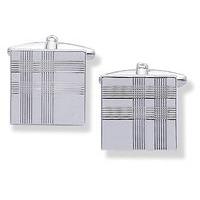 Gaventa Square Tartan Cufflinks