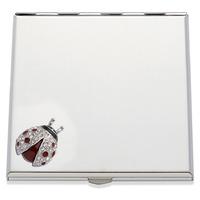 Gaventa Square Compact Mirror Ladybird