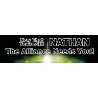 Galaxy Alliance Personalised Party Banner