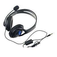 Gaming Chat Headsets with Microphone for PS4 Wireless Controller
