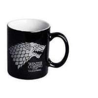 game of thrones stark winter is coming mug black