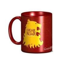 game of thrones lannister crest mug red