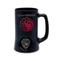 Game Of Thrones - Targaryen Spinning Logo Black Stein (sdthbo89805)