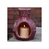 Gardeco Fire Candle Chiminea and Vanilla Candle